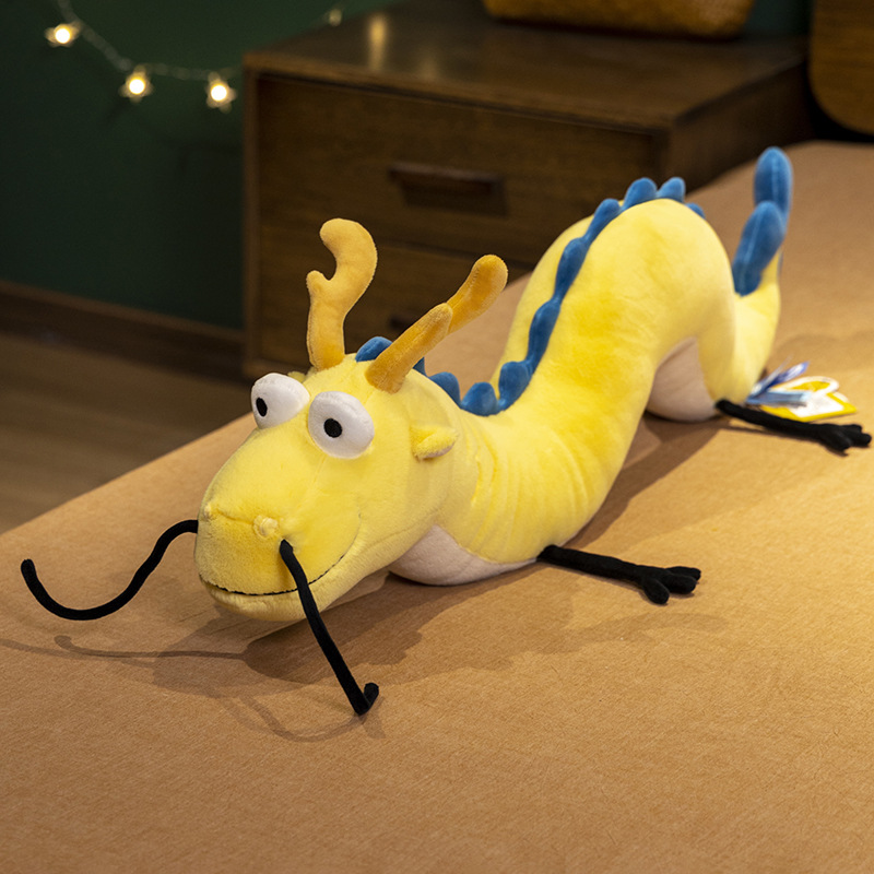New Year Dragon Doll Soft Long - Bolster Pillow Long reseña y precio
