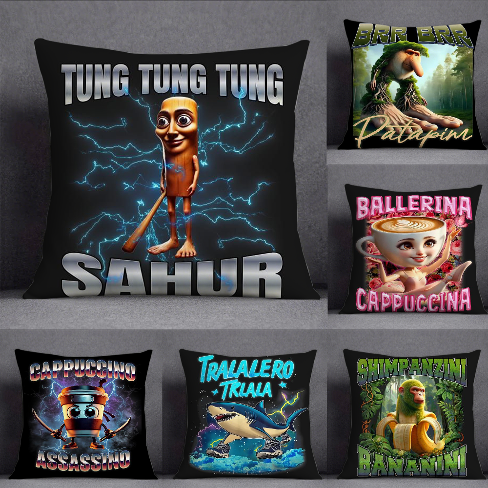 ITALlAN Brainrot Creative anim - Pillow Cover 20X20 reseña y precio