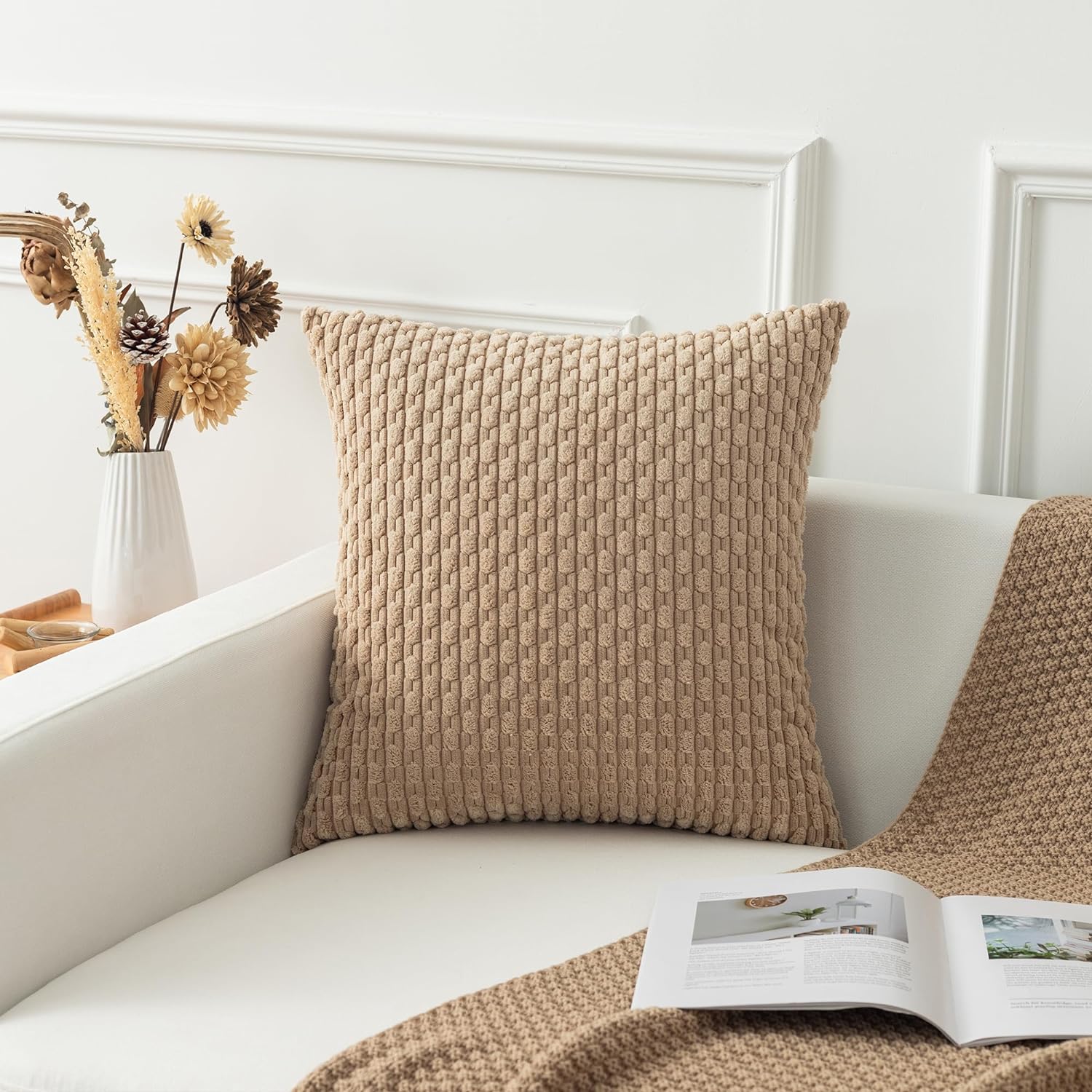 40/45/55x55cm Cushion Cover Co - Pillow Cover 20X20 reseña y precio