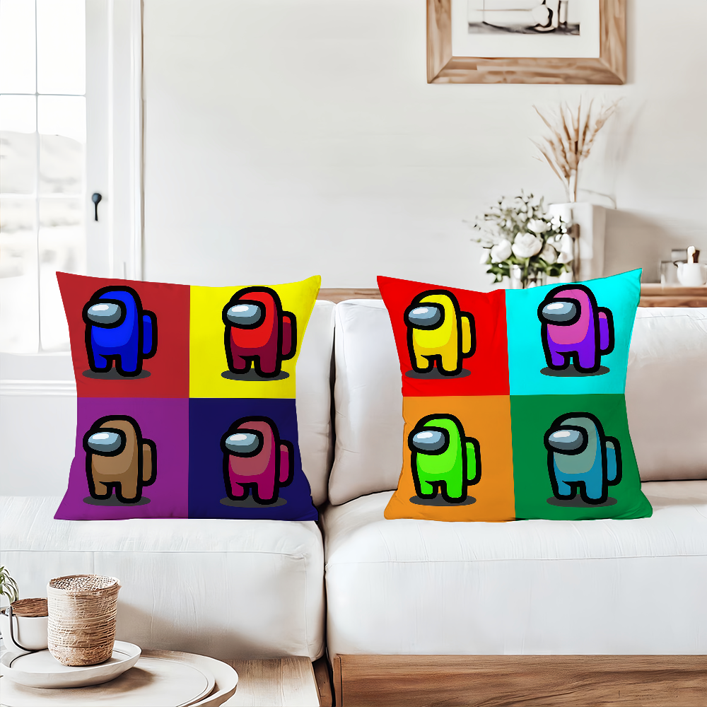 Party video games A-Among U-Us - Pillow Cover 20X20 reseña y precio