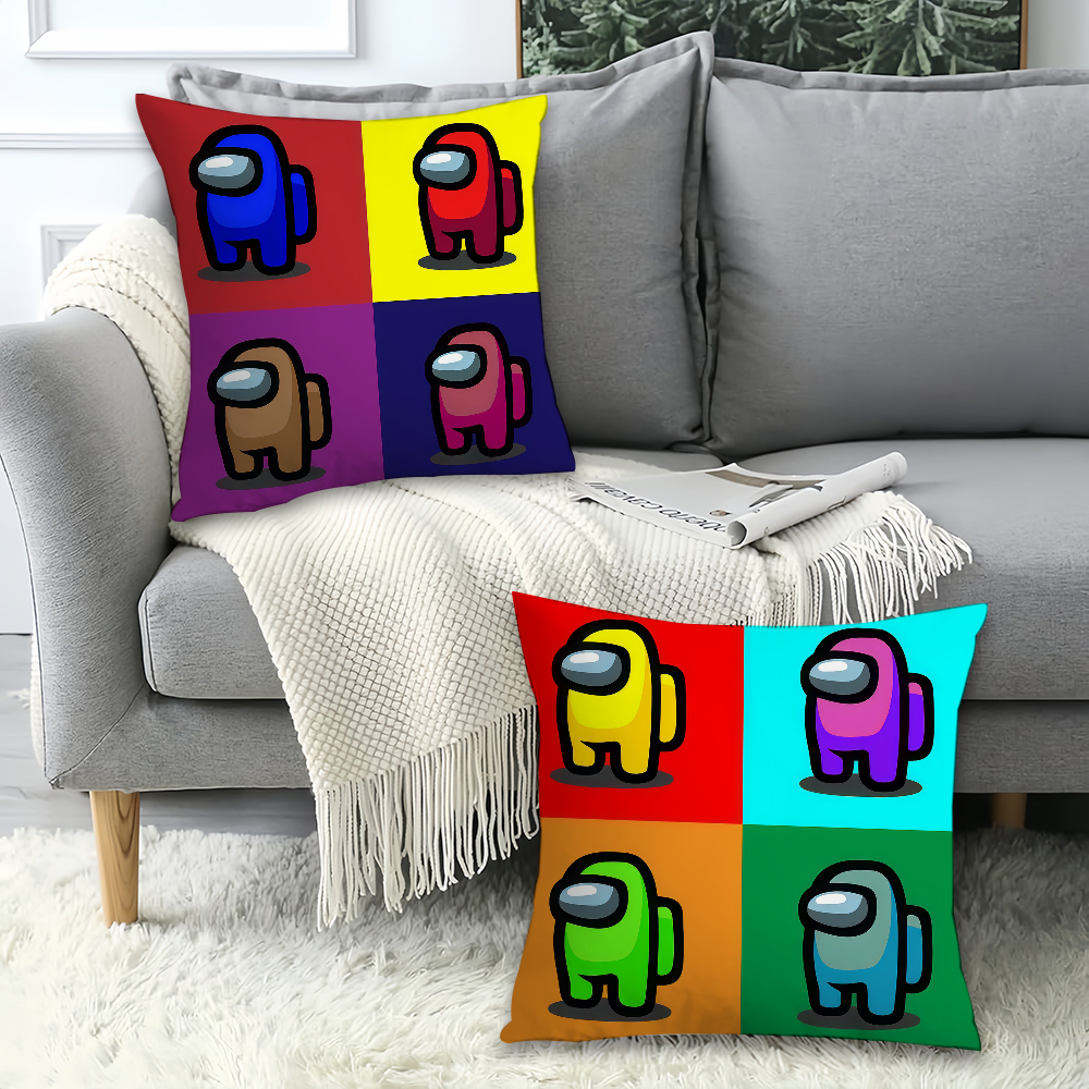 Party video games A-Among U-Us - Pillow Cover 20X20 reseña y precio