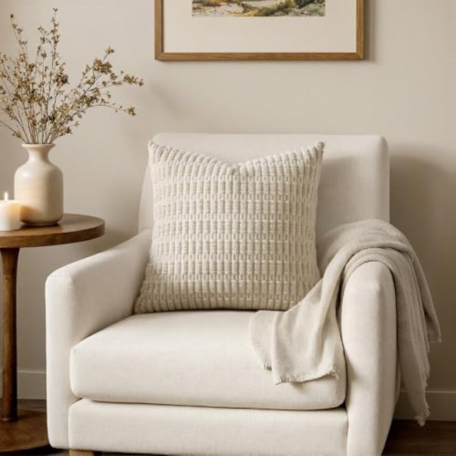 Pack of 2 Corduroy Decorative  - Pillow Cover 20X20 reseña y precio